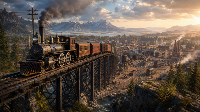 Railway Empire original railway empire custom game reference artwork 3