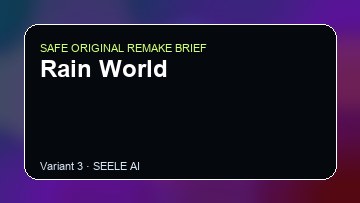 Rain World original game remake reference artwork 3