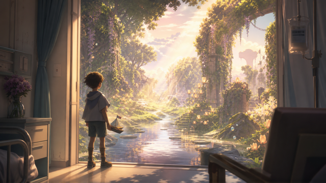 Rakuen original game remake reference artwork 2
