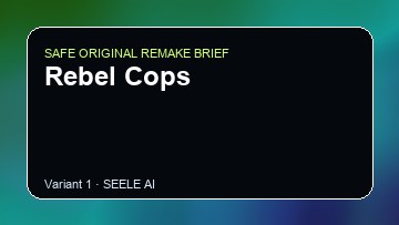 Rebel Cops original game remake reference artwork 1