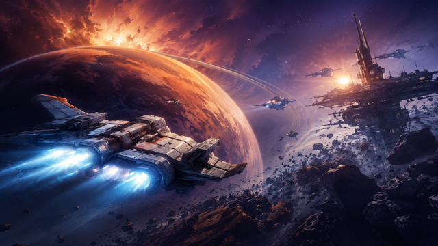 Rebel Galaxy original game remake reference artwork 1