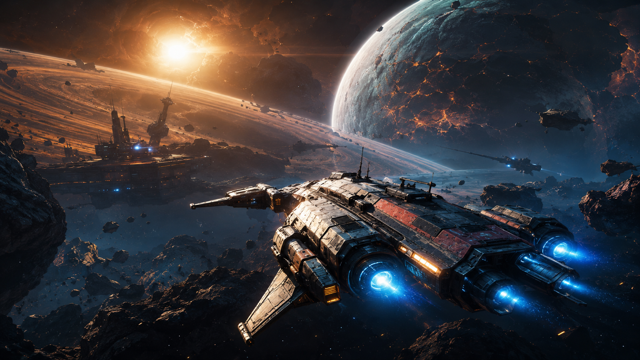 Rebel Galaxy original game remake reference artwork 2