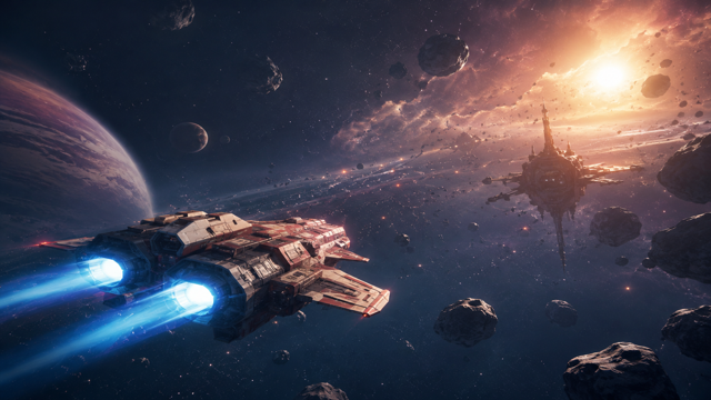 Rebel Galaxy original game remake reference artwork 3