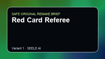 Red Card Referee Game Customer Remake preview
