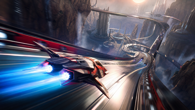 Redout original game remake reference artwork 2