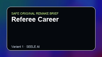 Referee Career Game Customer Remake preview
