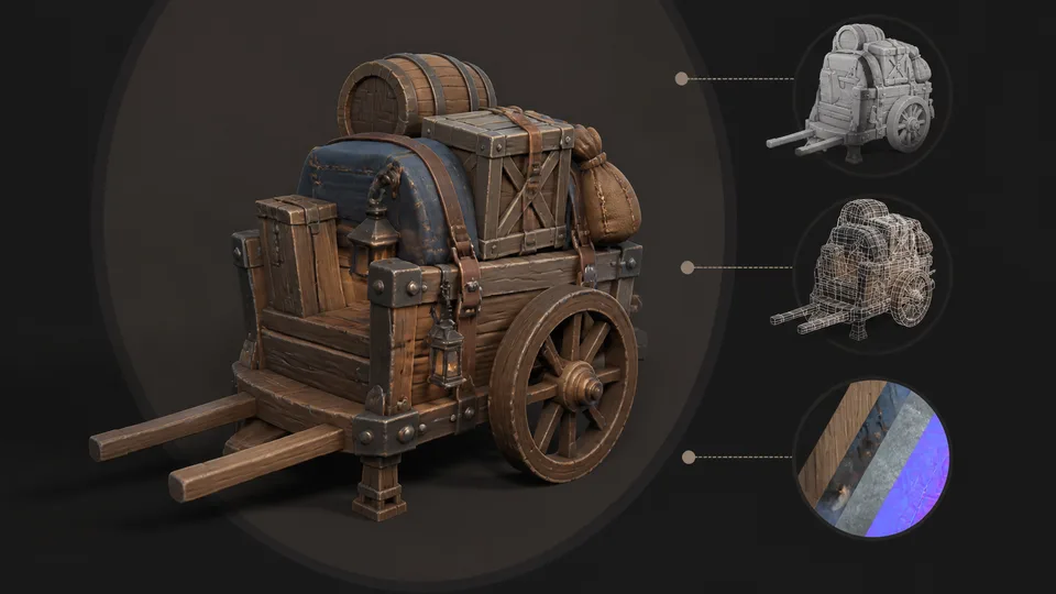 image to 3D model conversion visual showing lp feature 03