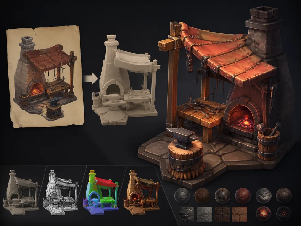 image to 3D model conversion visual showing lp hero 01