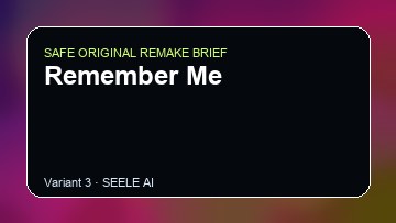 Remember Me original game remake reference artwork 3