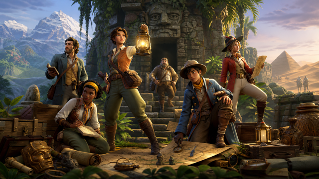 Renowned Explorers International Society original game remake reference artwork 3
