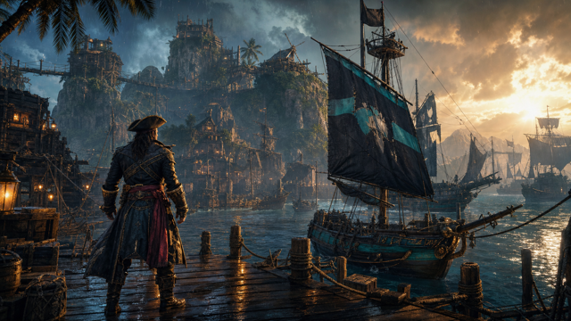 Republic of Pirates original game remake reference artwork 2