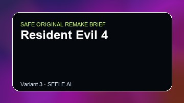 Resident Evil 4 original game remake reference artwork 3