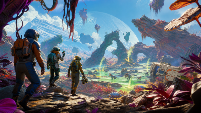 Revenge of the Savage Planet original game remake reference artwork 1