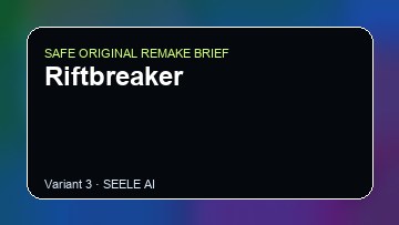 Riftbreaker original game remake reference artwork 3