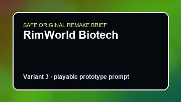 RimWorld Biotech original rimworld biotech custom game reference artwork 3