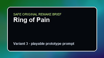 Ring of Pain original ring of pain diy game reference artwork 3