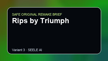 Rips by Triumph original game remake reference artwork 3