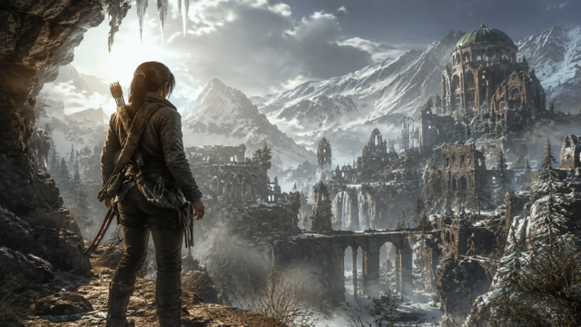 Rise of the Tomb Raider original game remake reference artwork 1