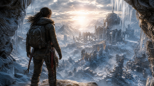 Rise of the Tomb Raider original game remake reference artwork 3