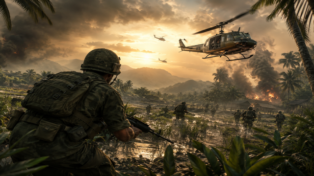 Rising Storm 2 Vietnam original game remake reference artwork 2