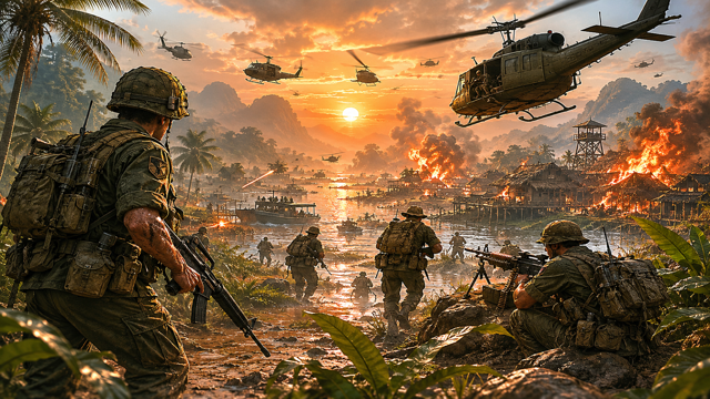 Rising Storm 2 Vietnam original game remake reference artwork 3