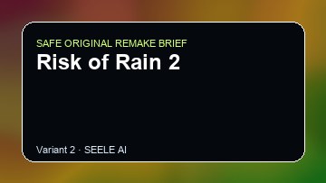 Risk of Rain 2 original game remake reference artwork 2