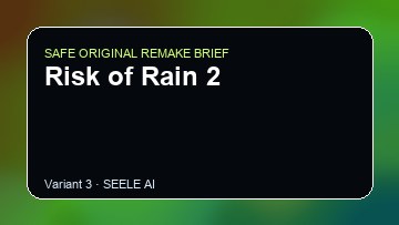 Risk of Rain 2 original game remake reference artwork 3