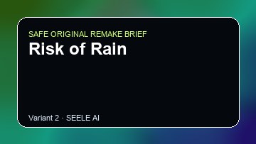 Risk of Rain original game remake reference artwork 2