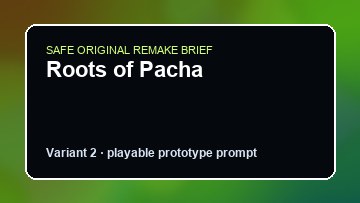 Roots of Pacha original roots of pacha diy game reference artwork 2