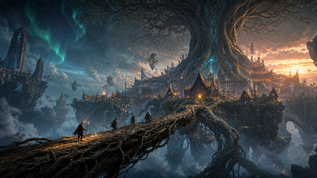 Roots of Yggdrasil Wildermyth Omenroad Custom Game Builder preview