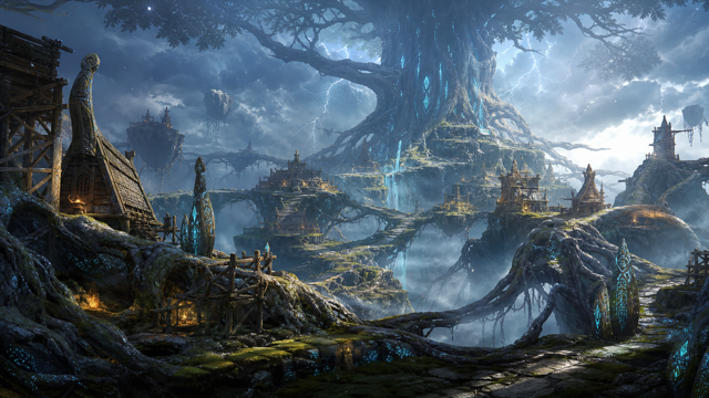 Roots of Yggdrasil original game remake reference artwork 3