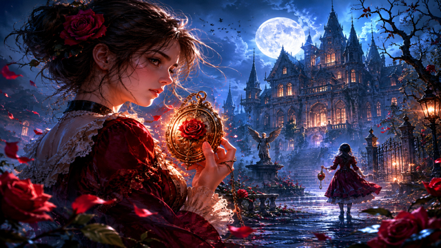 Rose and Locket original game remake reference artwork 1