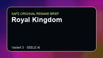 Royal Kingdom original game remake reference artwork 3