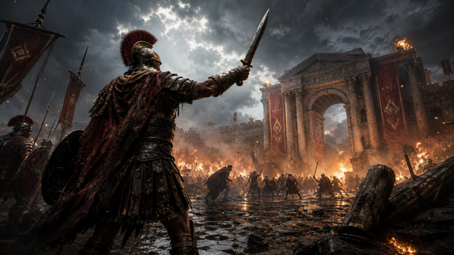 Ryse Son of Rome original game remake reference artwork 1
