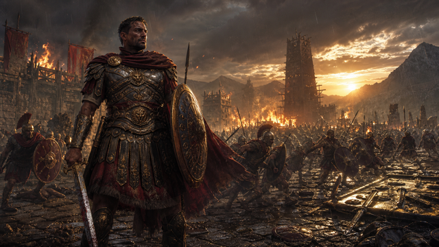 Ryse Son of Rome original game remake reference artwork 2