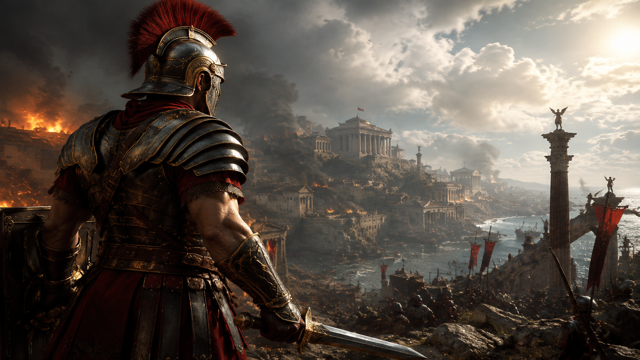 Ryse Son of Rome original game remake reference artwork 3