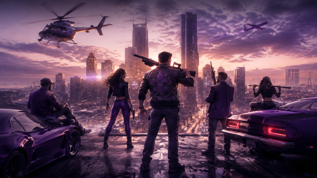 Saints Row The Third original saints row the third custom game reference artwork 1
