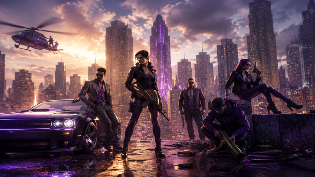 Saints Row The Third original saints row the third custom game reference artwork 3