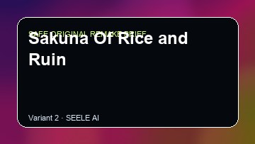 Sakuna Of Rice and Ruin original game remake reference artwork 2