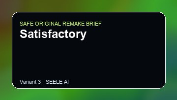 Satisfactory original game remake reference artwork 3
