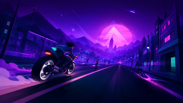 Sayonara Wild Hearts Game Customer Remake preview