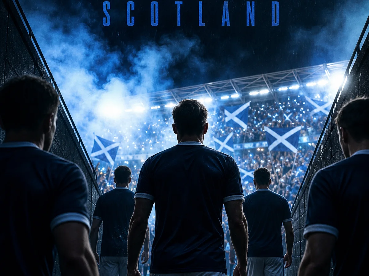 Scotland World Cup Poster Generator example 1