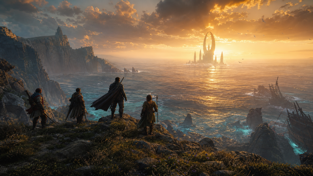 Sea Horizon original game remake reference artwork 1