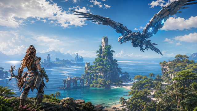 Sea Horizon original game remake reference artwork 3
