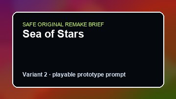 Sea of Stars SteamWorld Build Custom Game Builder preview