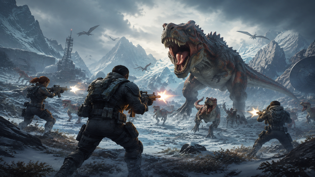 Second Extinction original game remake reference artwork 1