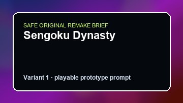 Sengoku Dynasty Shogun Showdown Custom Game Builder preview