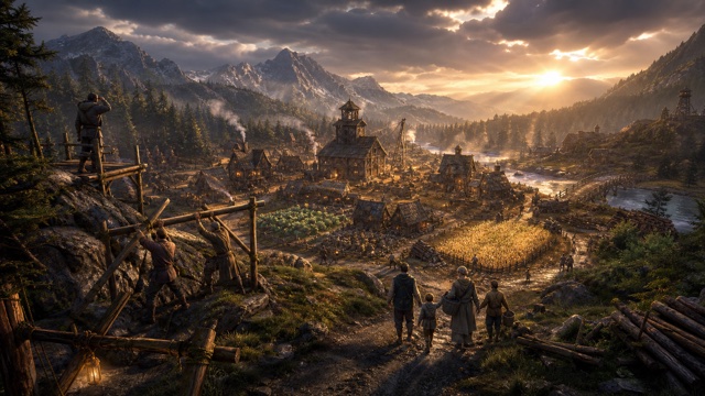 Settlement Survival original game remake reference artwork 1