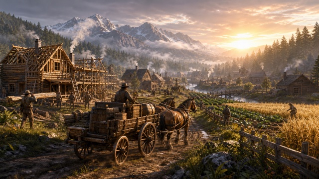 Settlement Survival original game remake reference artwork 2