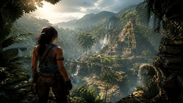 Shadow of the Tomb Raider original shadow of the tomb raider diy game reference artwork 3